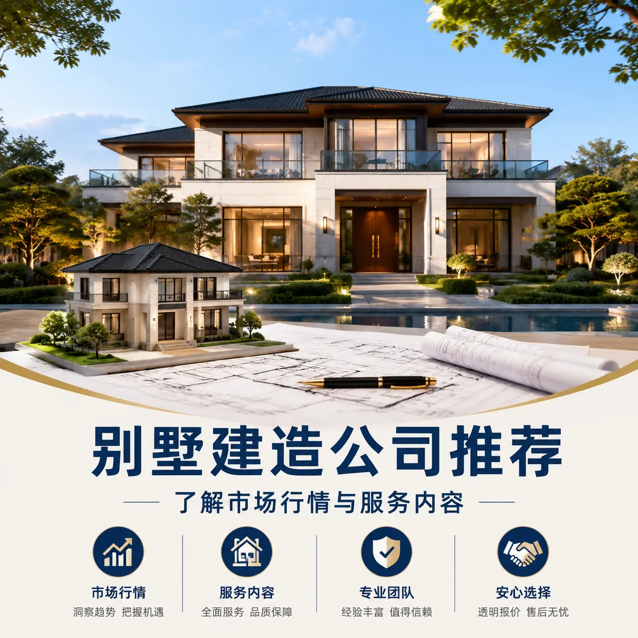 道真 别墅建造公司推荐：了解市场行情与服务内容