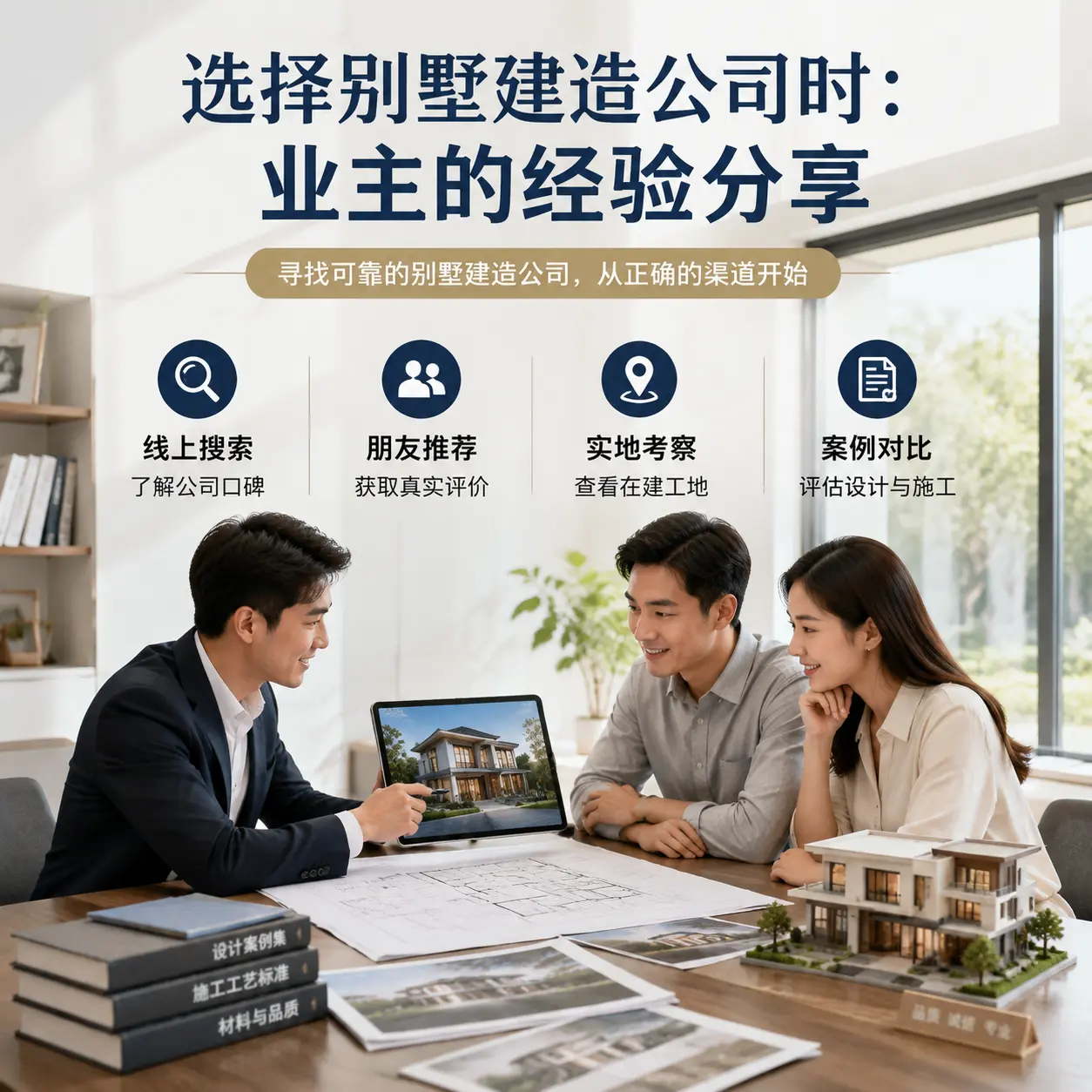 选择别墅建造公司时: 道真 业主的经验分享