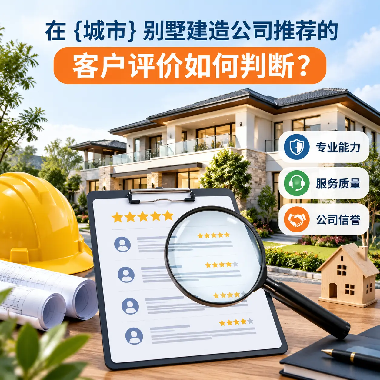 在 道真 别墅建造公司推荐的客户评价如何判断?