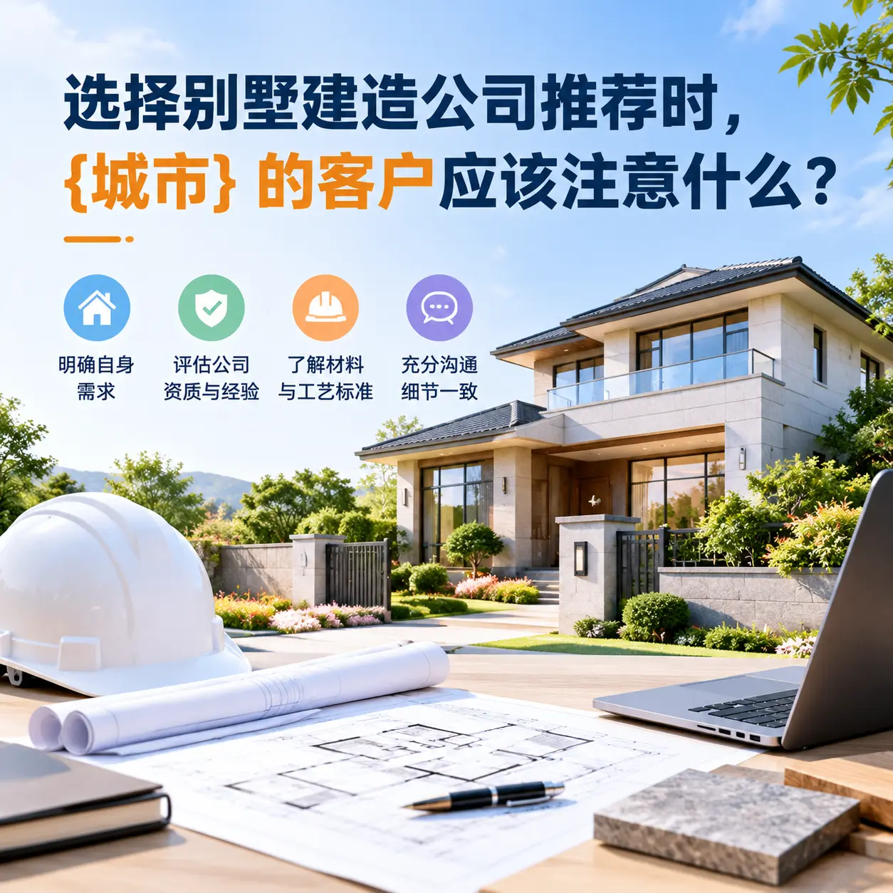 选择别墅建造公司推荐时，道真 的客户应该注意什么？