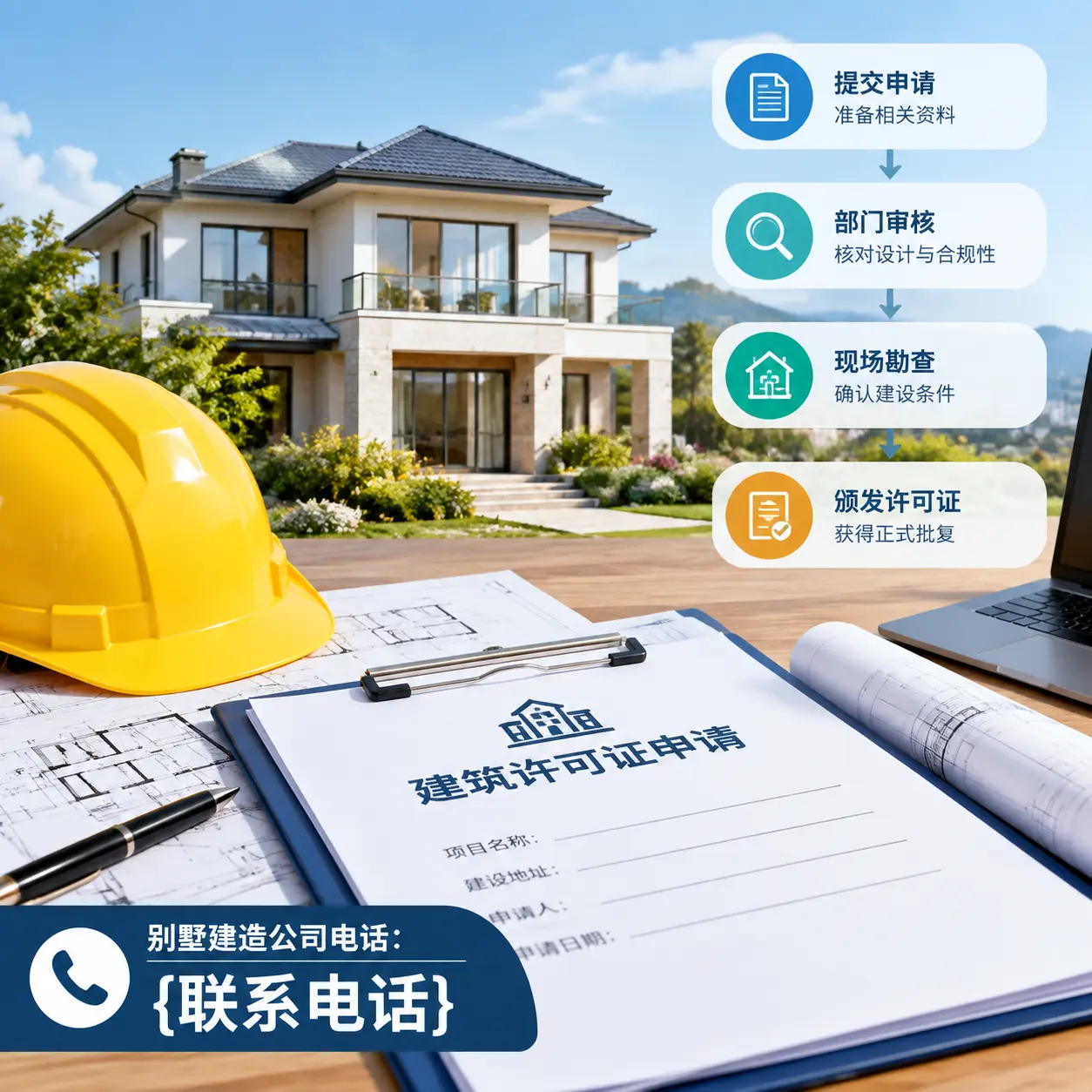 别墅建造公司电话:在道真建造前的准备工作