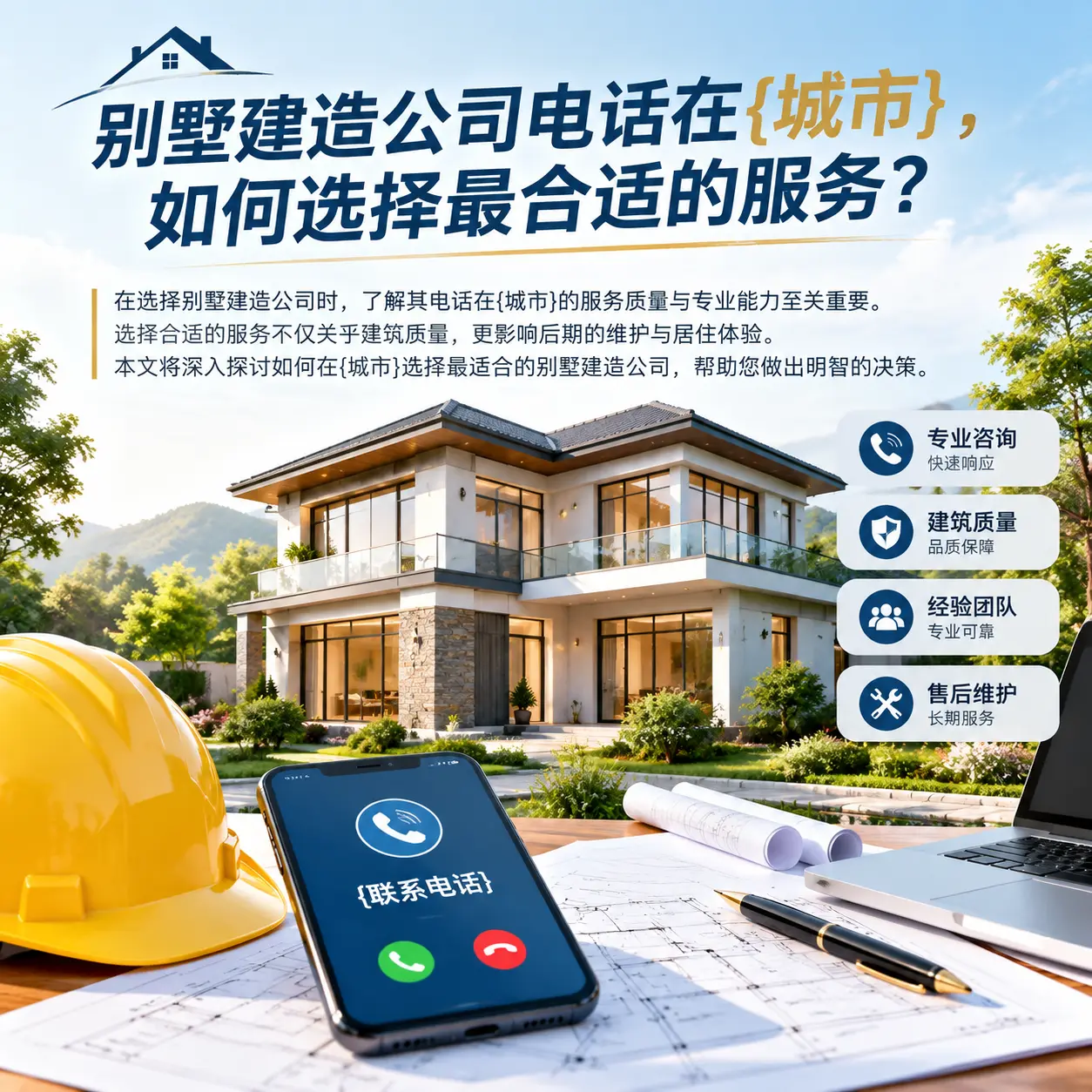 别墅建造公司电话在道真，如何选择最合适的服务？