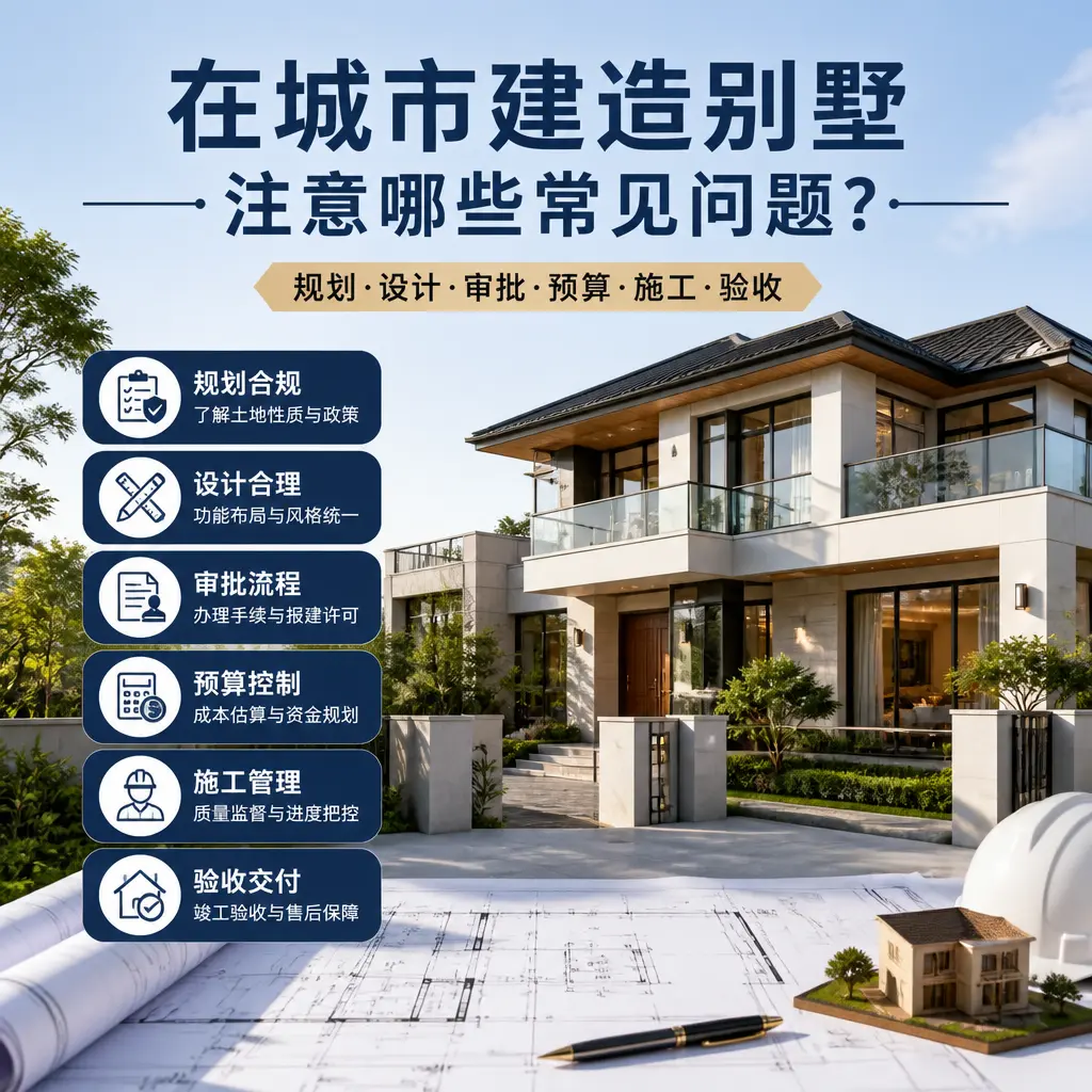 在 道真 建造别墅，注意哪些常见问题？