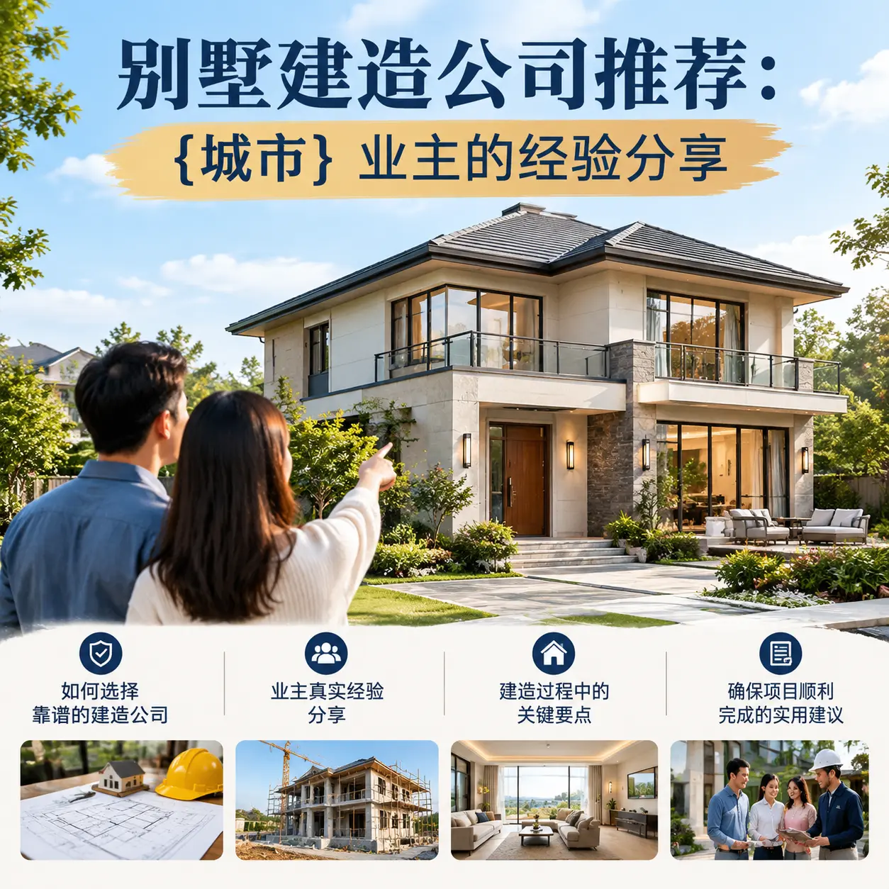 别墅建造公司推荐： 道真 业主的经验分享