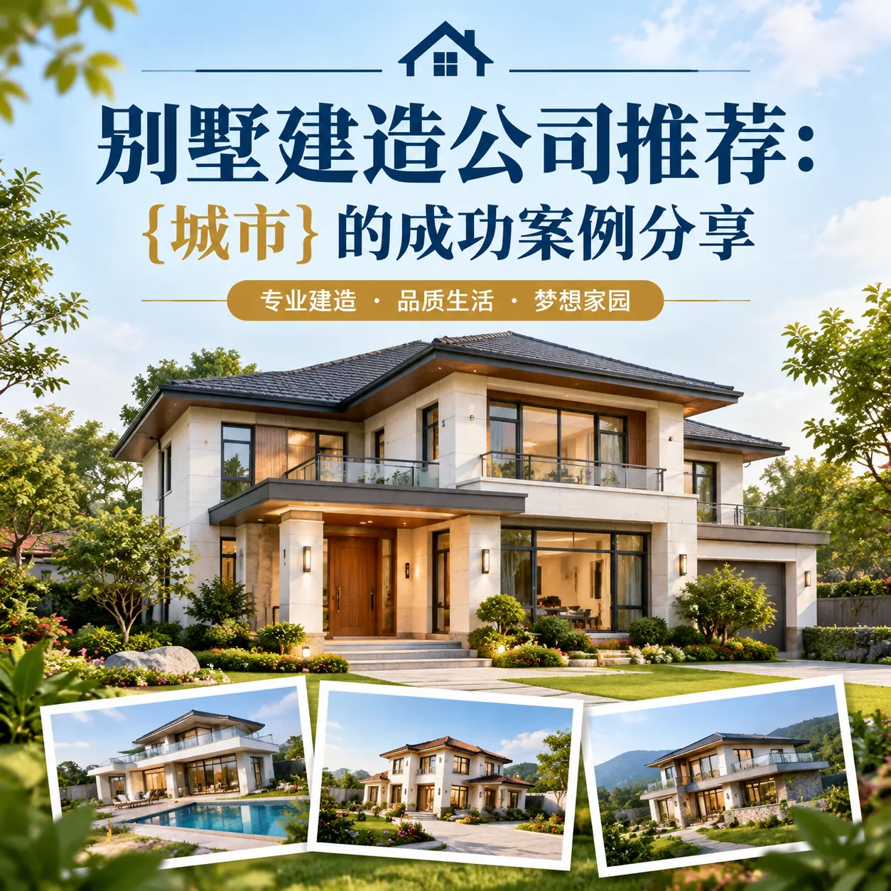别墅建造公司推荐: 道真 的成功案例分享