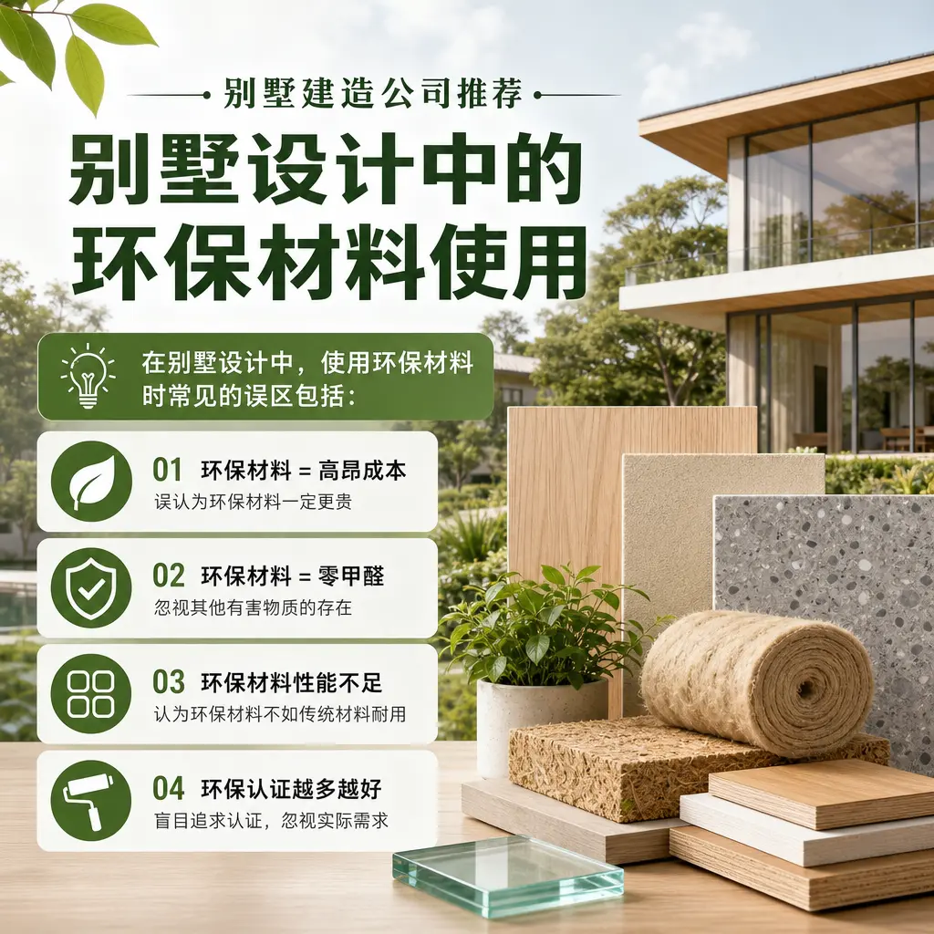 别墅建造公司推荐: 道真 别墅设计中的环保材料使用