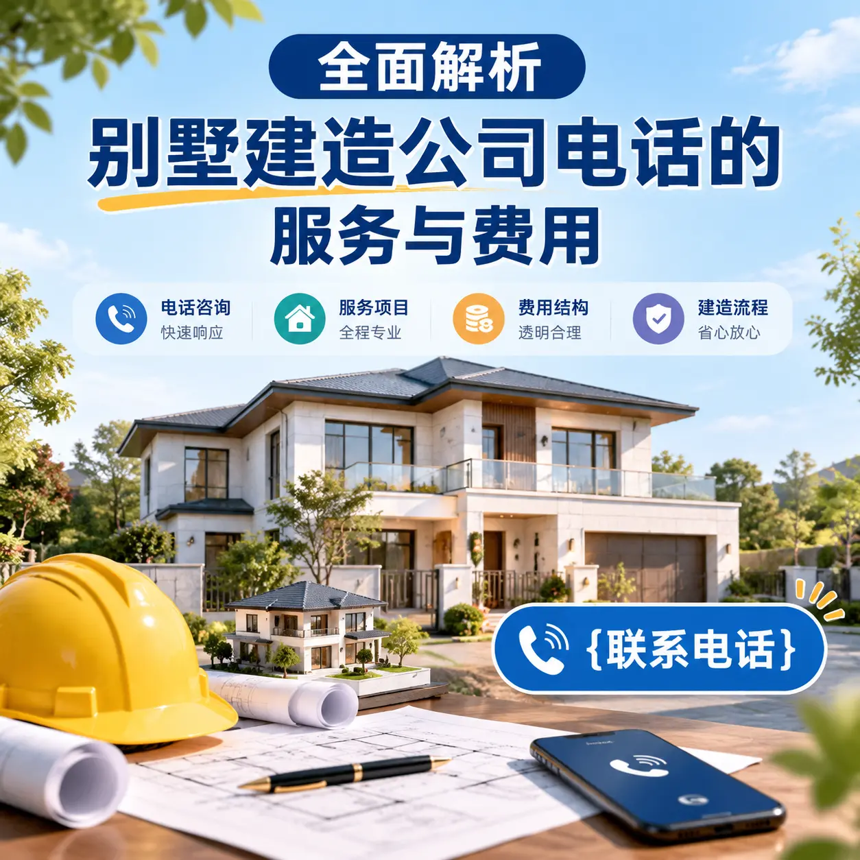 全面解析道真别墅建造公司电话的服务与费用