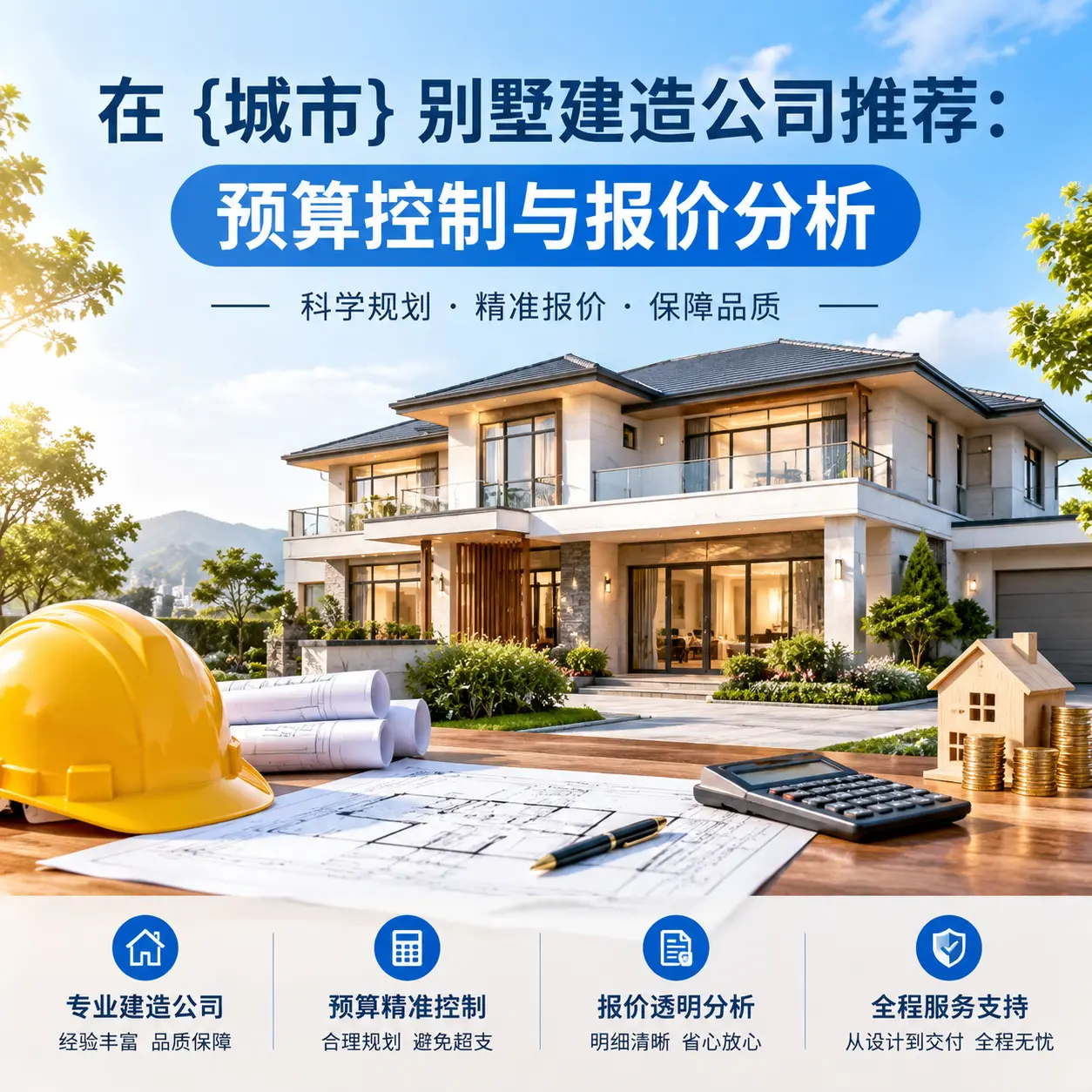 在 道真 别墅建造公司推荐：预算控制与报价分析