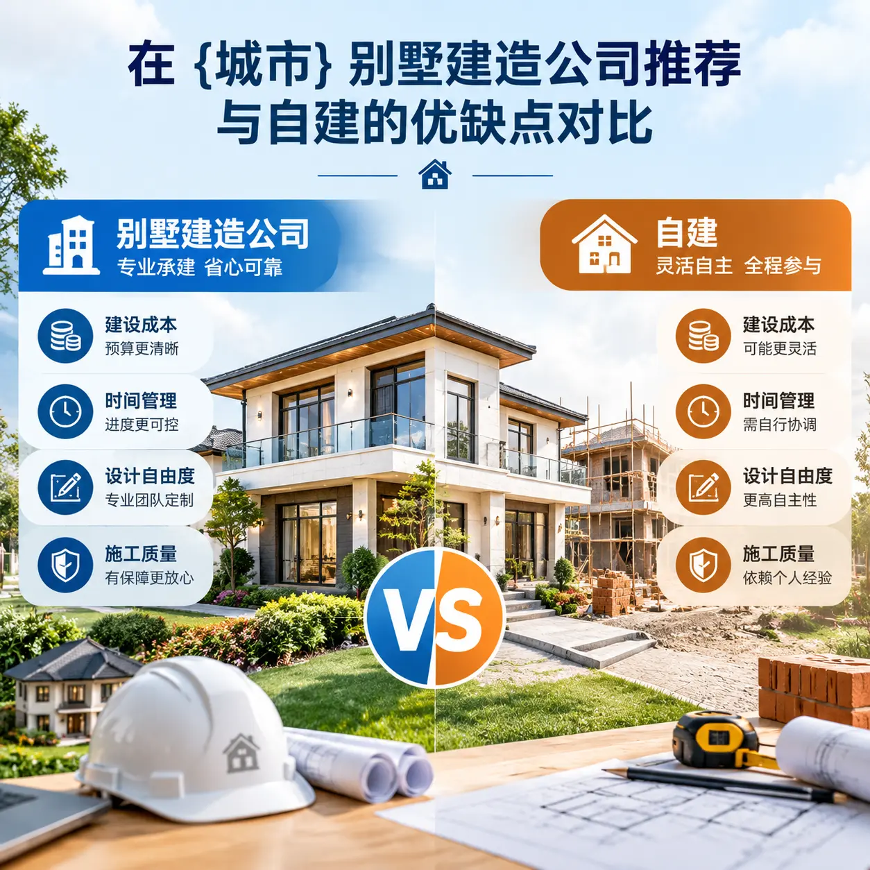 在 道真 别墅建造公司推荐与自建的优缺点对比